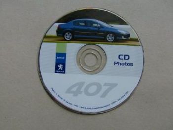 Peugeot 407 Photo CD Dezember 2003 Rarität