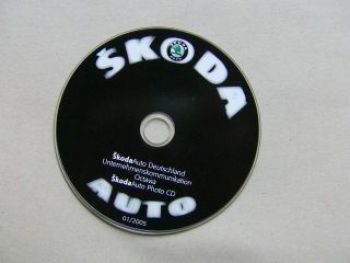 Skoda Superb Photo CD März 2004 Rarität