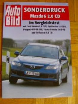 Auto Bild 51+52/2005 Mazda 6 2.0CD im Vergleich