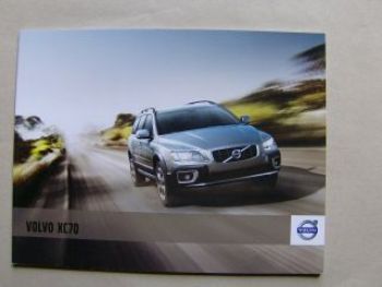 Volvo XC70 Prospekt Oktober 2010 NEU