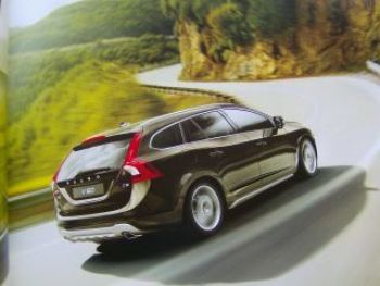 Volvo V60 Juli 2010 +R-Design Prospekt NEU