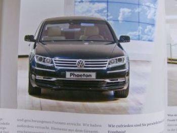 VW skriptmanufaktura Nr.16 Frühjahr/Sommer 2011 Phaeton,Golf6 Ca