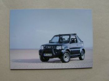 Suzuki Jimny Cabrio Rock am Ring Pressebild Mai 2004