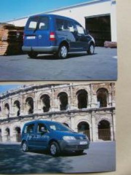 VW Caddy Kombi Pressefotos Oktober 2003