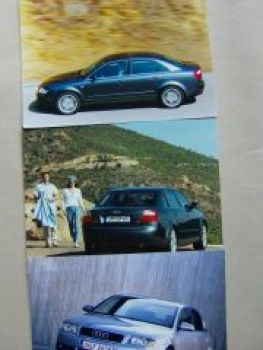 Audi A4 2.5TDI quattro +3.0 quattro Limousine Pressefotos B6