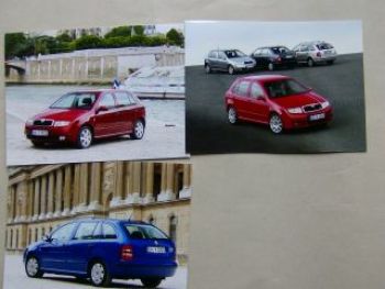 Skoda Fabia +Combi +Sedan RS Pressefotos Oktober 2002