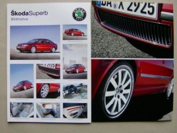 Skoda Superb Modelljahr 2006 Pressefotos +Historie