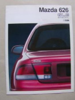 Mazda 626 GLE Special März 1994 Prospekt Rarität
