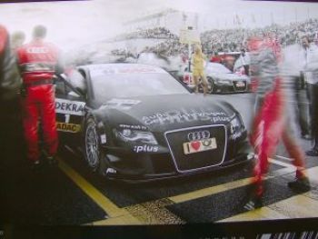 Audi DTM Motorsportkalender 2010 Neuwertig