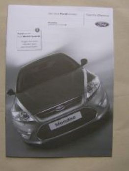 Ford Mondeo Preisliste Dezember 2010 NEU