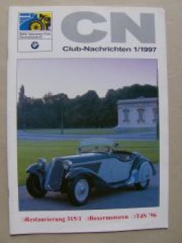 BMW Veteranen-Club Deutschland Club-Nachrichten 1/1997 315/1