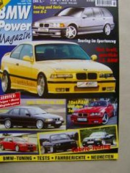 BMW Power Journal 3/1996 328i E36, E30, 735i 740i E38, Hamann E3