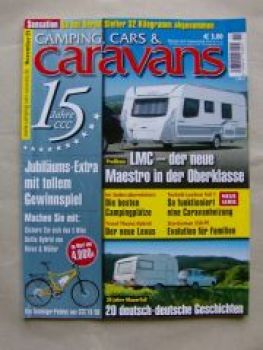 Camping, Cars & caravans 11/2009 LMC Maestro, RX 450h, Sterckema