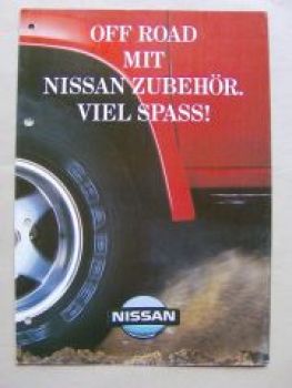 Nissan Zubehör OFFROAD +Preisliste Mai 1990