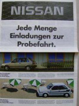 Nissan Probefahrten Grand Prix Modelle + Alle A3 Format