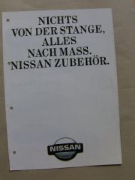 Nissan Nichts von der Stange Zubehör Prospekt