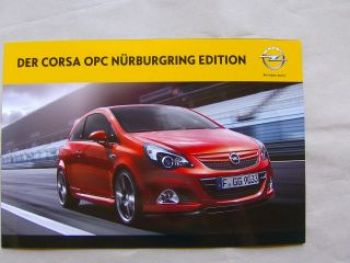 Opel Corsa OPC Nürburgring Edition April 2011 NEU