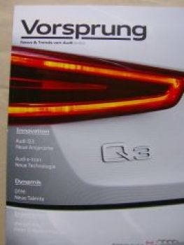 Vorsprung News & Trends 2/2011 Q3, e-tron, DTM