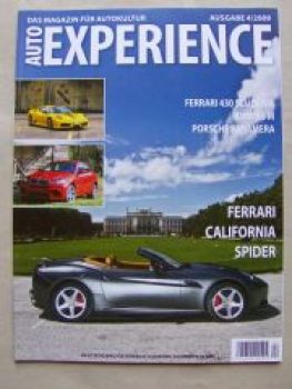 Auto Experience 4/2009 BMW X6 M E71, Ferrari 430 Scuderia, Panam