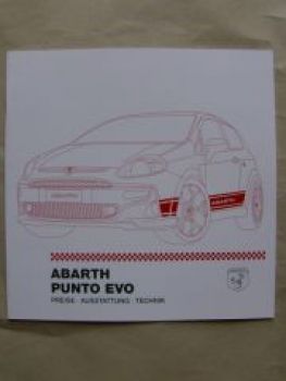 Fiat Abarth Punto Evo März 2011 NEU +Preisliste
