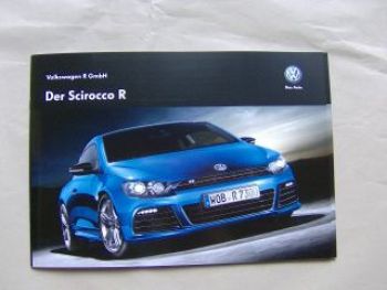 VW Scirocco R Prospekt Mai 2011 NEU