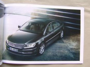 VW Phaeton +Ausstattung +Preisliste Oktober 2010