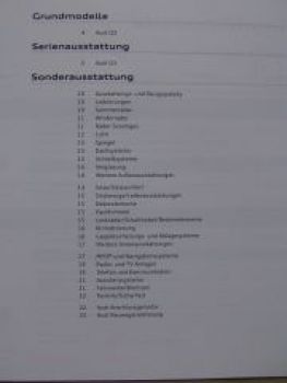 Audi Preisliste Q3 2.0TFSI quattro, 2.0TDI quattro Juni 2011 NEU