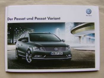 VW Passat & Variant Prospekt Mai 2011 +Preisliste NEU