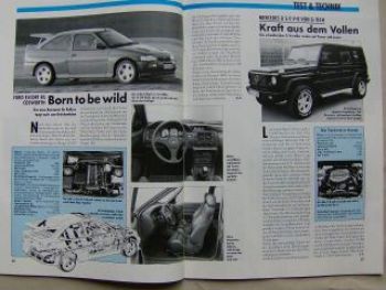 Allrad Abenteuer 8+9/1992 Opel Monterey vs. Toyota HDJ 80 vs. Pa