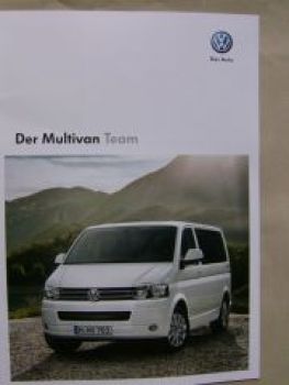 VW T5 Multivan Team Prospekt Mai 2011