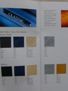 Mercedes Benz E-Klasse Limousinen W210 Lacke & Polster August 19