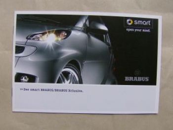 smart BRABUS/BRABUS Xclusive Oktober 2007 NEU