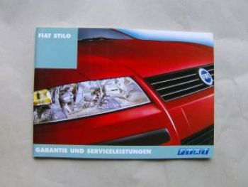 Fiat Stilo Garantie- und Serviceheft September 2001