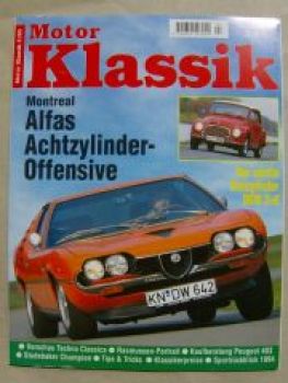 Motor Klassik 2/1995 Alfa Montreal, DKW 3=6, Peugeot 403, Studeb
