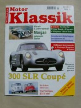 Motor Klassik 6/1995 300 SLR Coupè, Morgan, Fiat Multipla vs. BM