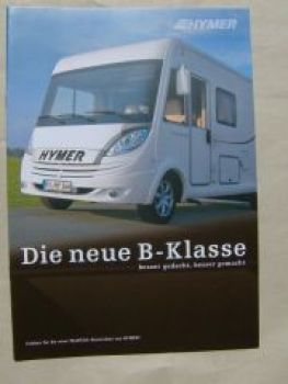 Hymer neue B-Klasse Prospekt Mai 2010 NEU