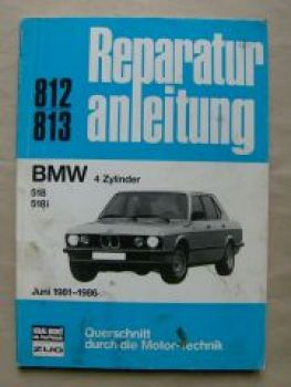 Bucheli Reparaturanleitung BMW 518 518i 4 Zylinder E28