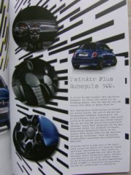 Fiat 500 +C Page One 55 to Follow Prospekt Juni 2011 NEU