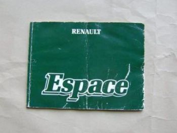 Renault Espace 2000 GTS TSE Turbo D Allrad +Injection 1989
