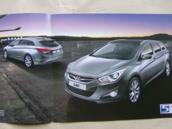 Hyundai i40 Vorabprospekt Juli 2011 NEU