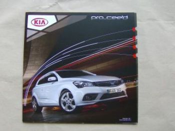 Kia pro_cee`d Prospekt +Preislsite Januar 2011