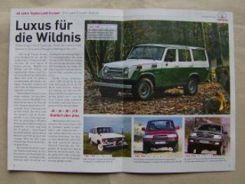 Auto Bild allrad 60 Jahre Toyota Land Cruiser J4 J7 Prado J20 J1