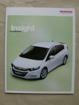 Honda Insight Hybrid August 2010 +Preisliste NEU