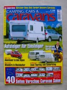 camping, cars & caravans 9/2007 Eifelland Holiday, 50 Jahre Hyme