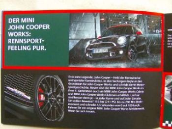 Mini Familie R55 R56 R57 R60 +Cabrio Clubman Countryman JCW