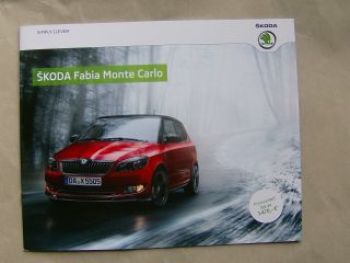 Skoda Fabia Monte Carlo Juni 2011 Rarität NEU