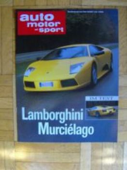 AMS 26/2001+1/2002 Lamborghini Murcielago Test