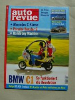 auto revue 6/2000  BMW C1, Porsche Boxster S, Tempo Trax Gurkha