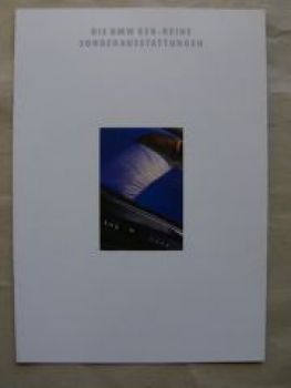 BMW 8er Reihe E31 Sonderausstattungen März 1993 Rarität