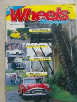 Wheels Magazine 2 1988 Ford 20 m Cabrio, Jaguar XK-150